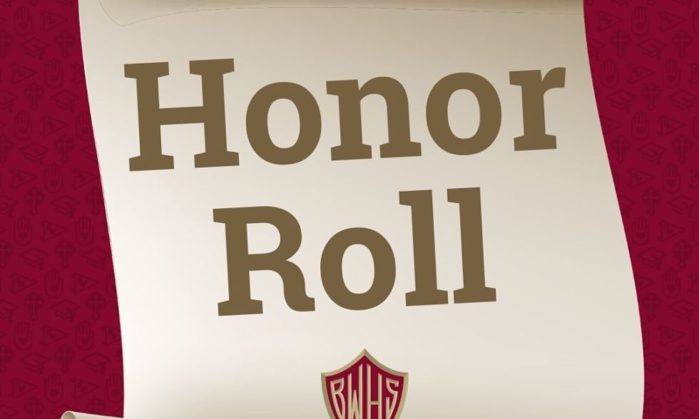 Honor Roll, 2021-22 Quarter 1